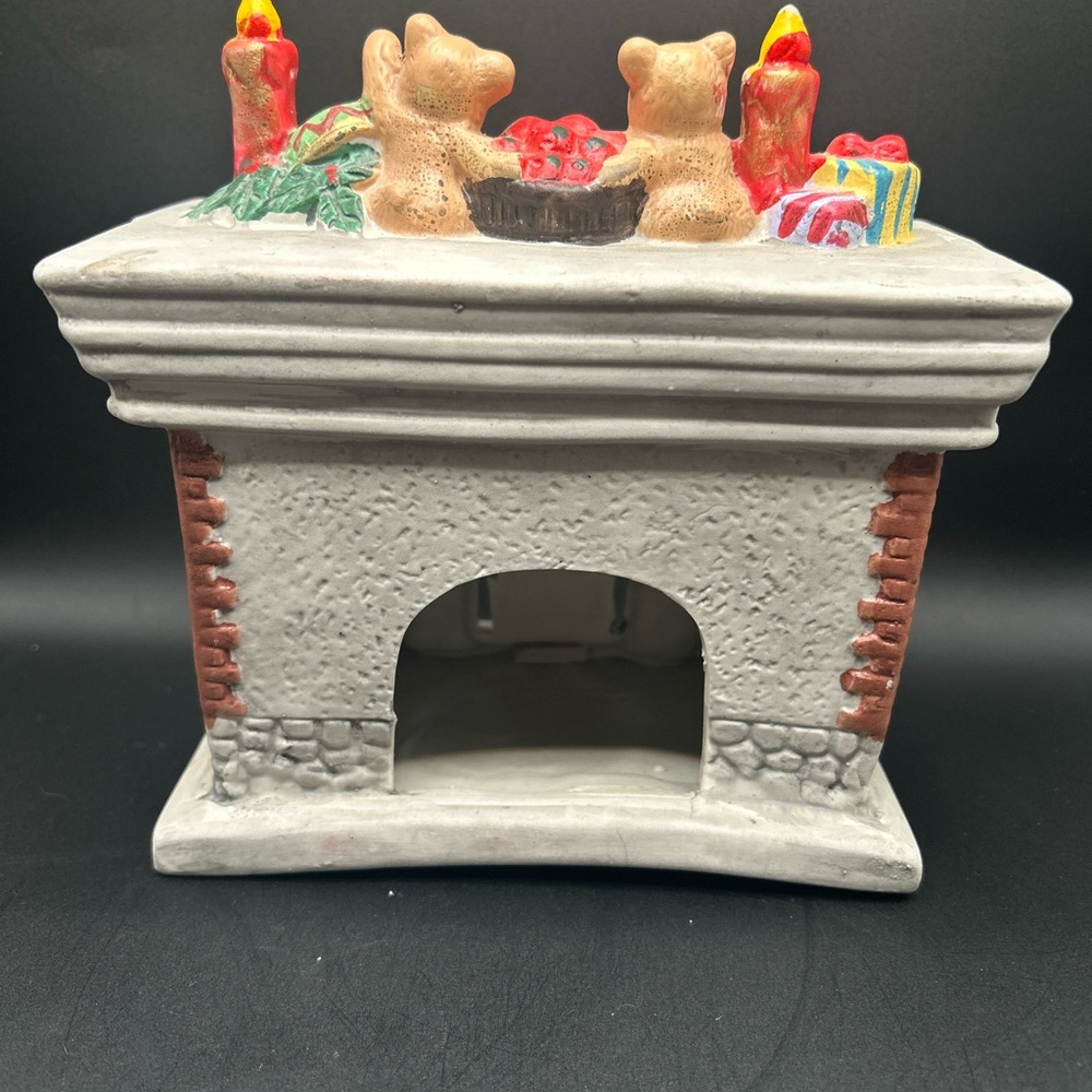 Vintage Christmas Gift Collection Porcelain Candle Holder - Picture 4 of 9